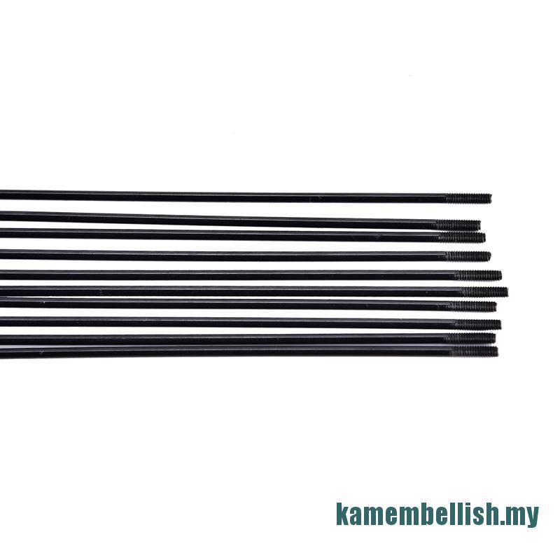 Set 10 Căm Xe Đạp 14g + Đầu Nối 12mm 170~286mm