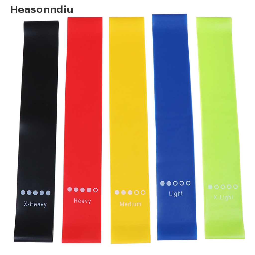 Dây băng kháng lực bằng cao su hỗ trợ tập thể hình và yoga