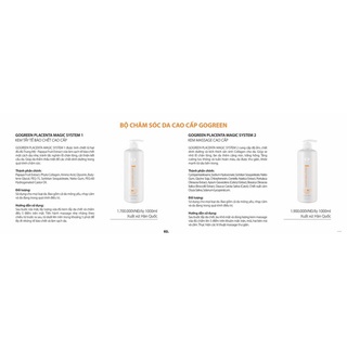 [GoGreen] Bộ chăm sóc da cơ bản chuyên nghiệp cho spa 1000ml Hàn Quốc