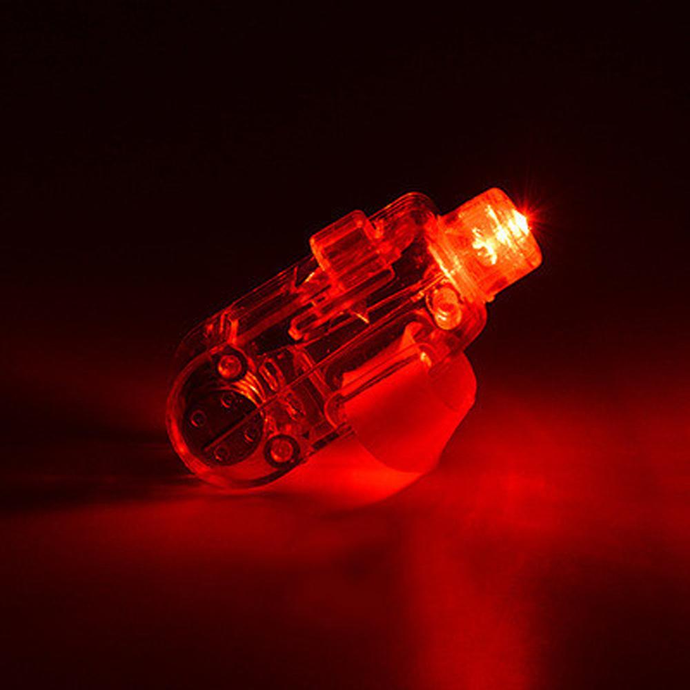 Đèn Led Hình Nhẫn Đeo Ngón Tay Độc Đáo Trang Trí Tiệc Tùng Cho Bé