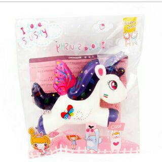 Squishy ngựa unicorn , ngựa 1 sừng to loại 1