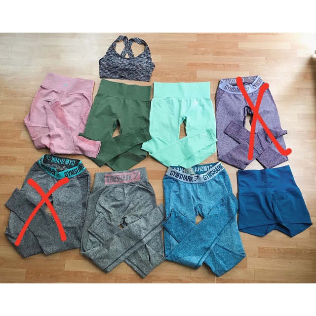 Quần gymshark xanh