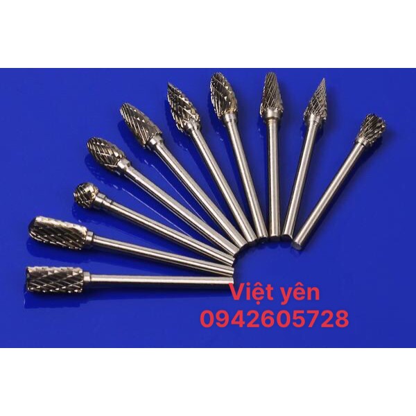 Mũi  gọt mài cắt kim loại gỗ  nhựa cốt 3mm