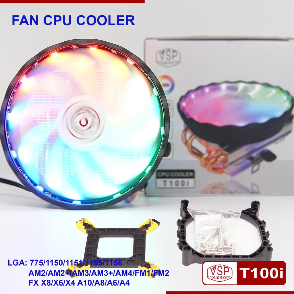 Quạt tản nhiệt Fan T100i Top-Down (4U-12cm)