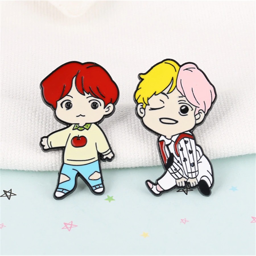 Pin cài áo thành viên BTS Kpop - GC183