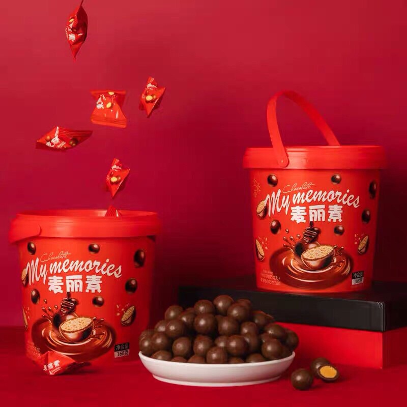 [ Nhiều Vị ] Kẹo Xô Socola Bọc Xốp Giòn