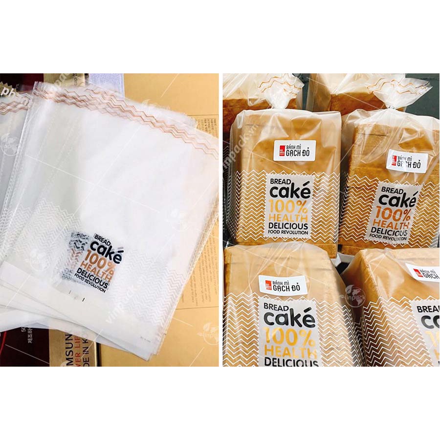 Set 10 Túi Đựng Bánh Bread Cake 23*30cm