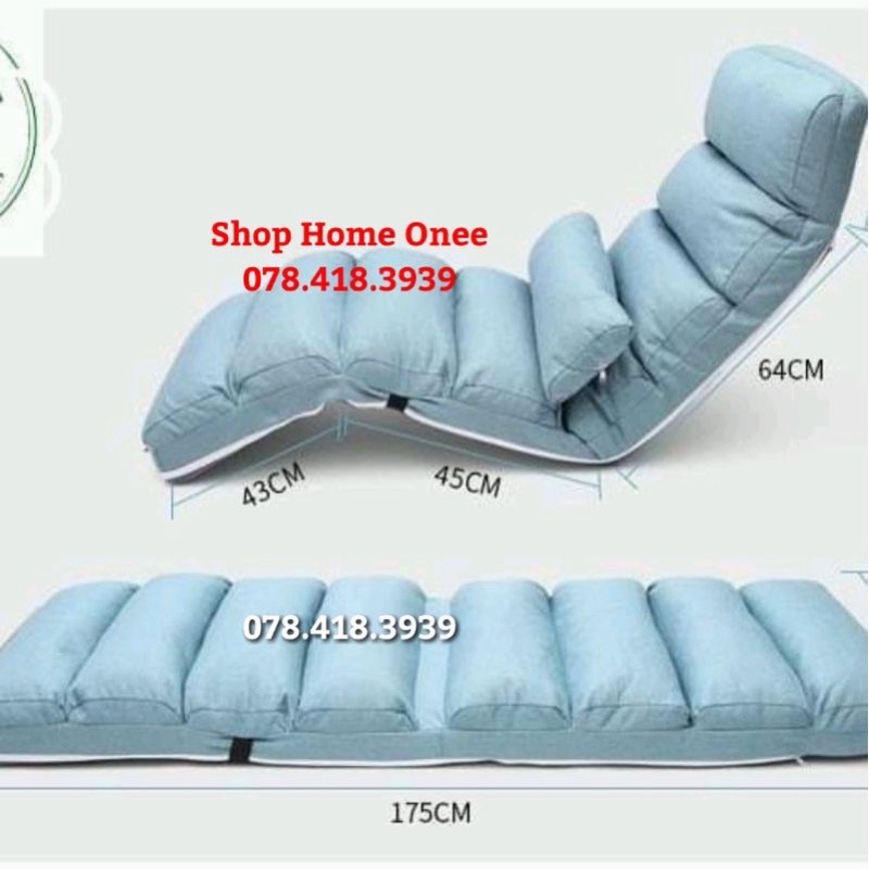 GHẾ BỆT TỰA LƯNG DÀI PRAISE X2 - GHẾ LƯỜI TATAMI KÈM GỐI - BETDAI