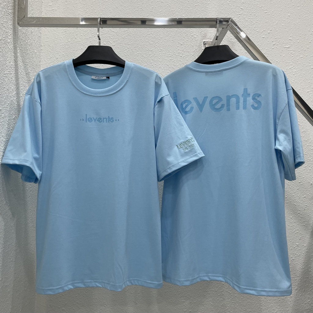 Áo thun Tee Levents CAPSULE Logo Nam nữ Full tag Unisex phong cách Ulzzang - Gin Store