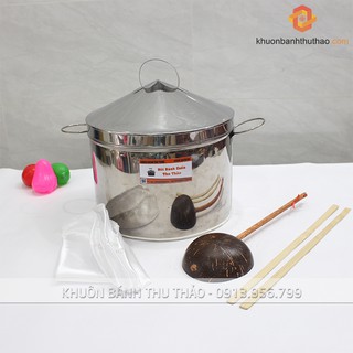 Nồi bánh cuốn truyền thống Bahato 30cm