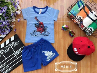 Cotton cộc tay bé trai