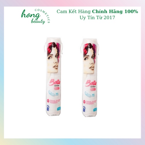 Bông Tẩy Trang Bella Duo Cotton 120m