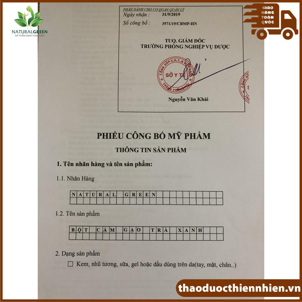 500GR Bột cám gạo trà xanh,ủ trắng trà xanh,rửa mặt và tắm trắng body chính hãng mỹ phẩm thiên nhiên | BigBuy360 - bigbuy360.vn