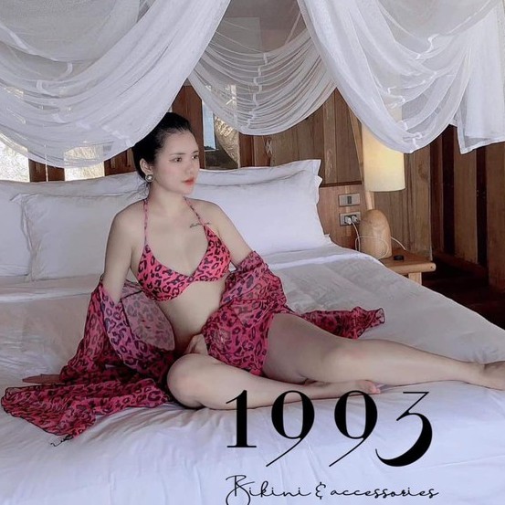 BIKINI HỌA TIẾT DA BEO HỒNG KÈM ÁO KHOÁC CAO CẤP BIKINISTORE | BigBuy360 - bigbuy360.vn
