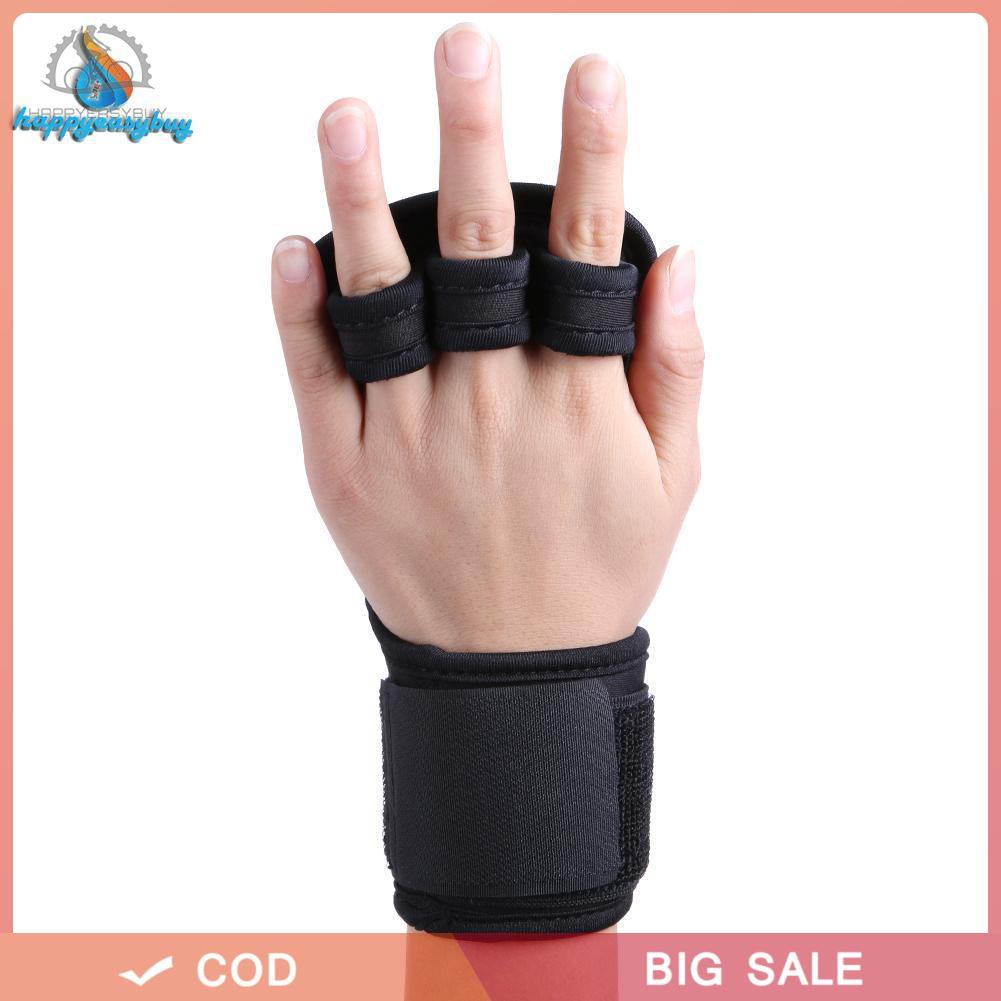 Găng tay nửa ngón chống trượt dùng tập gym