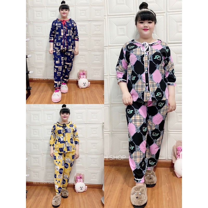 [Mẫu Hot ] Satin nhật Bigsize bèo Nhún