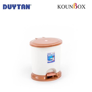 DUY TÂN Thùng Rác Đạp Nhỏ Oval No.186 ( 25.5 x 22 x 31 cm)