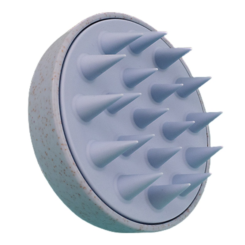 Bàn Chải Gội Đầu Massage Da Đầu Lông Mềm Cho Tóc Khô / Ướt Xoăn Dày Dài Tự Nhiên