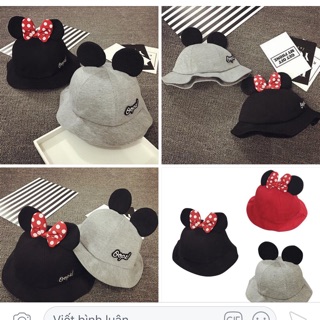 Mũ vành micky bé gái 1-3 tuổi