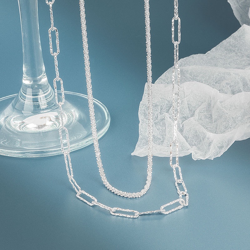 Vòng cổ Đính Đá Lấp Lánh Sang Trọng Cho Nữ