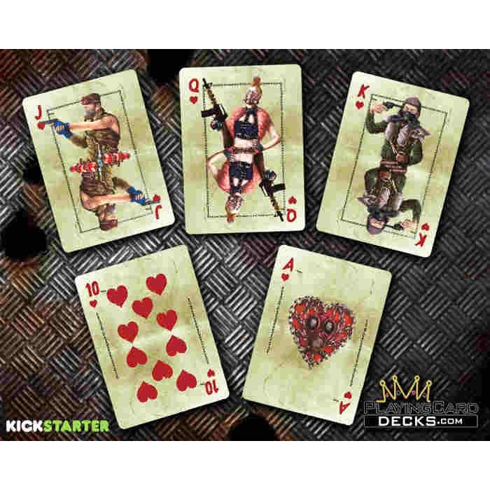 Bài ảo thuật : Bicycle Armageddon Post-Apocalypse Playing Cards