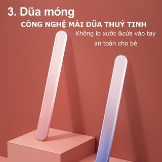 Bộ bấm móng tay cho bé beedol cao cấp 5 món - ảnh sản phẩm 6