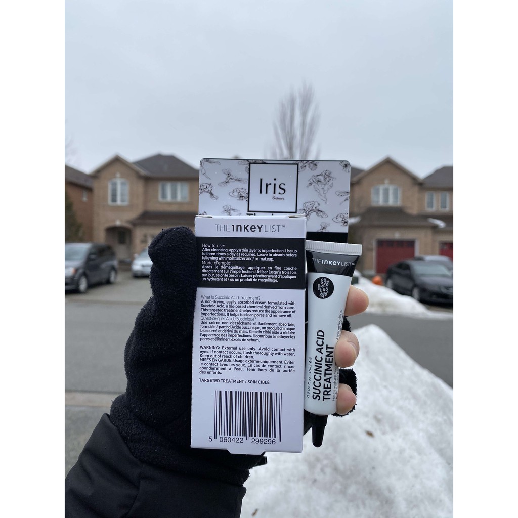 (BILL CANADA) Tinh chất ngăn ngừa mụn Succinic Acid Acne Treatment -The INKEY Lish- | BigBuy360 - bigbuy360.vn