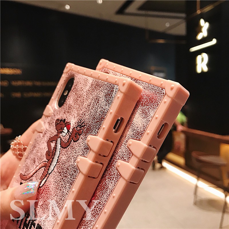 Ốp Điện Thoại Mềm Hình Báo Hồng Cho redmi note12 note11 11s 10 10s note9 redmi 12 12c 10c 9c 9a 8a a1