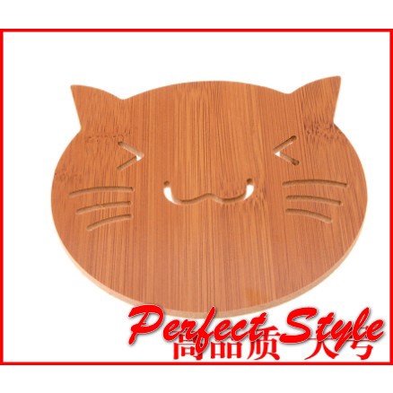 Lót bát đĩa nồi bằng gỗ  hình bắt mắt