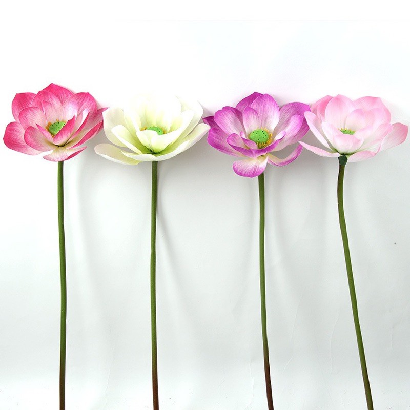 Hoa sen giả cao cấp y thật