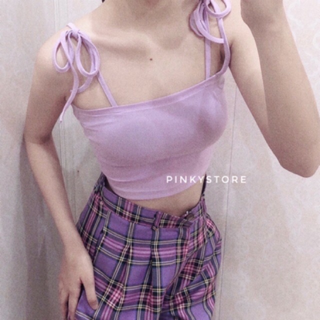 Quần kẻ caro ống rộng cạp cao đủ 6 màu siêu hot
