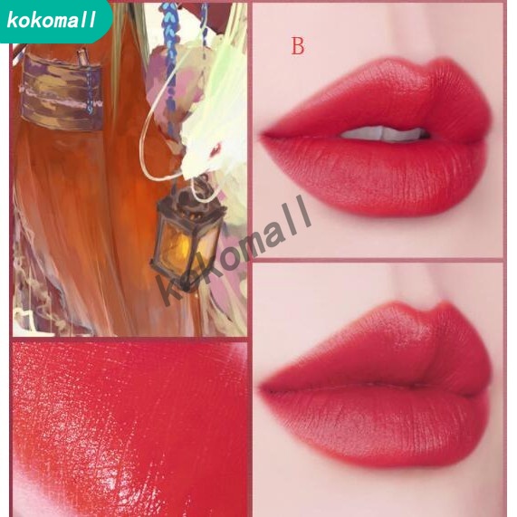 Son môi 5 màu AGAG màu cà rốt siêu dưỡng ẩm