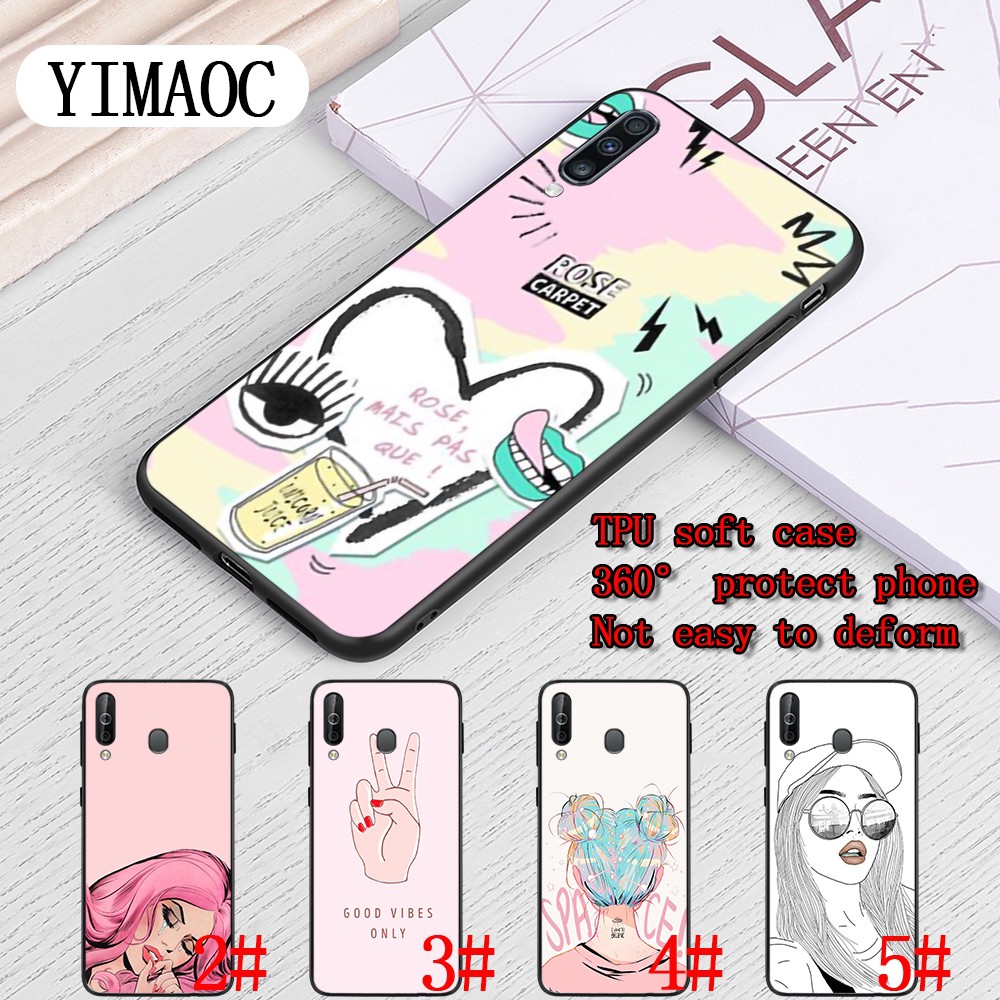 Ốp lưng hình cô gái cho Samsung A10S A20S A30S A40S A50S A70S A01 A11 A21 A41 191B