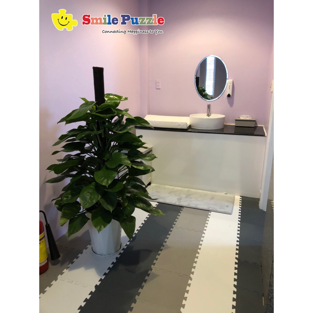 THẢM XỐP CHO BÉ SMILE PUZZLE - KHÔNG MÙI - TIÊU CHUẨN CHÂU ÂU ）