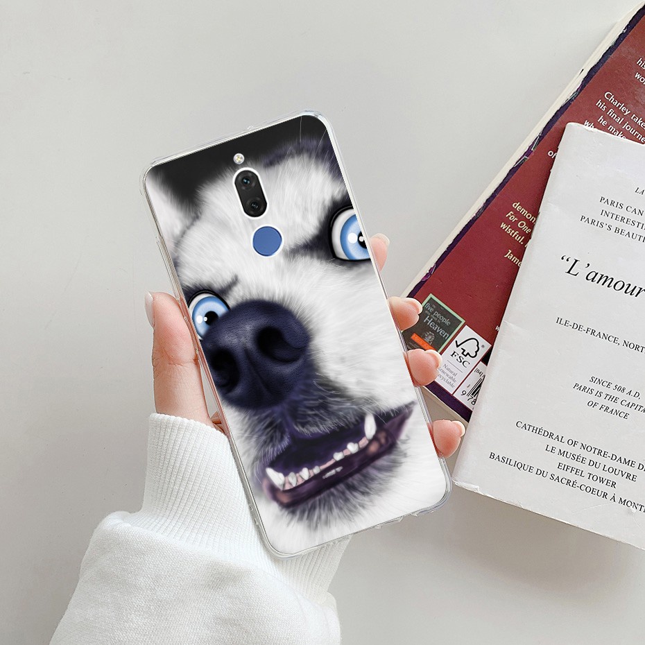 Ốp Điện Thoại Tpu Silicon Mềm In Họa Tiết Hoa Cho Huawei Nova 2i Mate 10 Lite