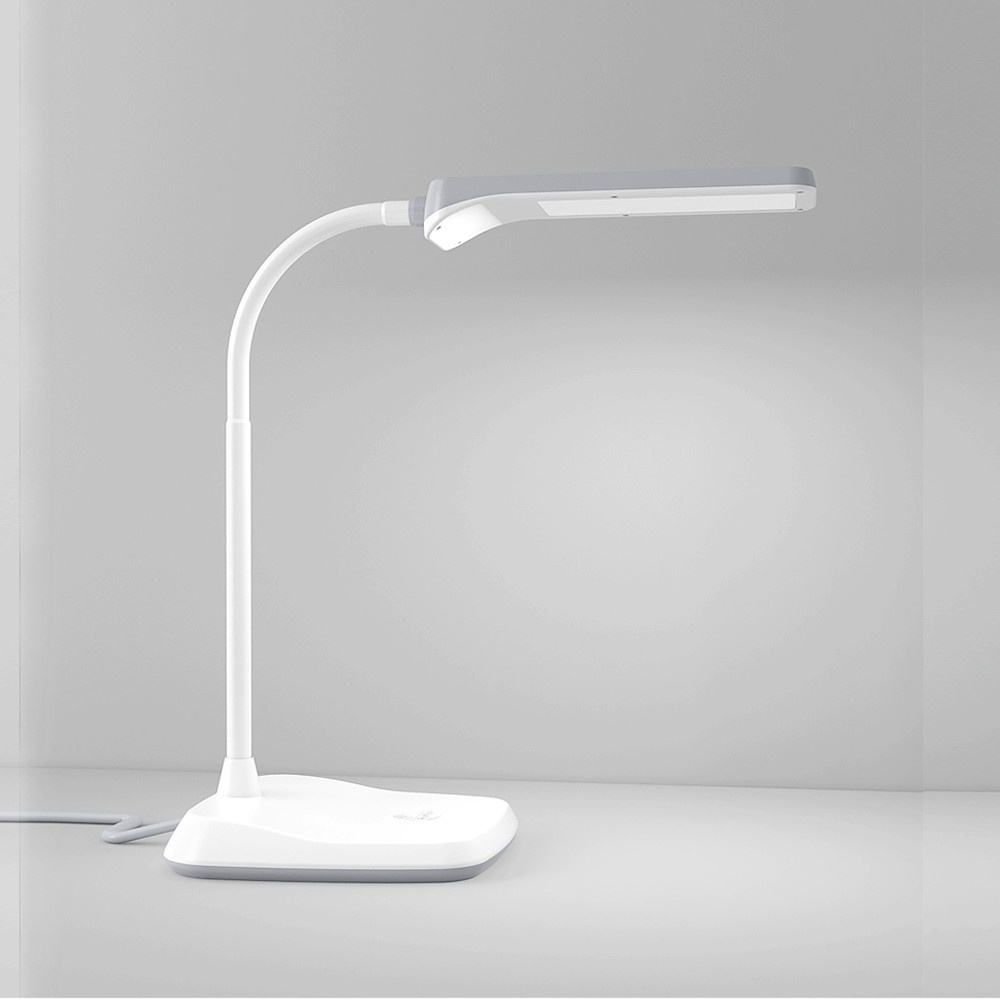 Đèn Bàn Chống Cận Cảm Ứng Rạng Đông RL 36 Công suất 6W 4 màu hiển thị ánh sáng 3 cường độ sáng có ánh sáng trắng và vàng