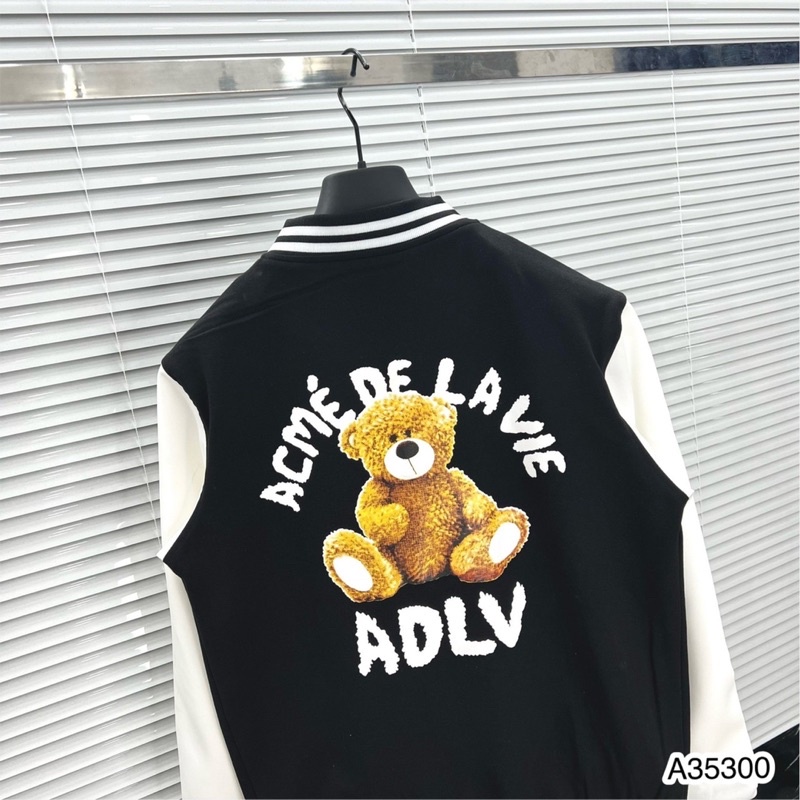 Áo khoác nam ADLV hình gấu cực đẹp - Áo bomber cho nam mới nhất