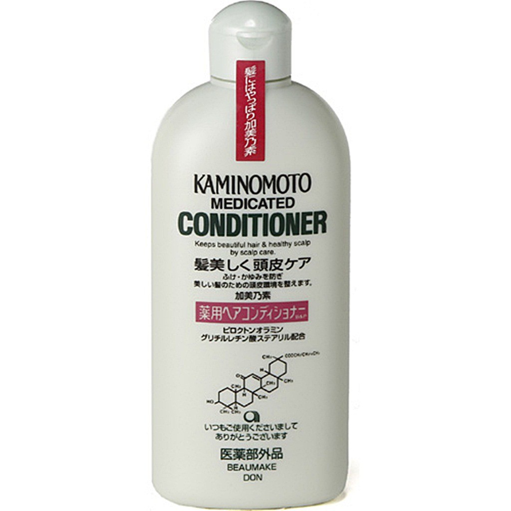 DẦU GỘI-XẢ TRỊ RỤNG TÓC KAMINOMOTO MEDICATED HAIR