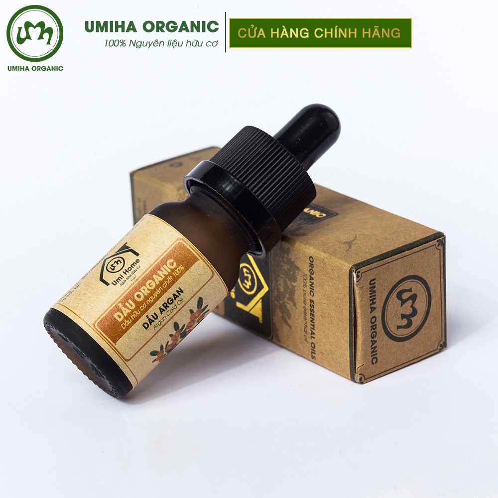 Dầu Argan hữu cơ UMIHA nguyên chất | Argan Cold Pressed Oil 100% Organic 10ml