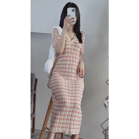 Đầm thun body dáng dài siêu hot