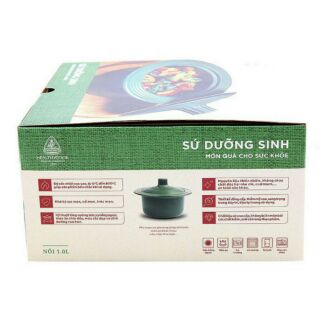 Nồi sứ dưỡng sinh Minh Long 1lit