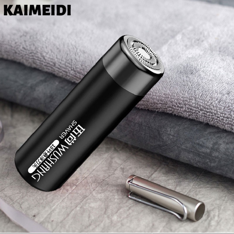 Kaimeid Máy Cạo Râu Điện Tử Di Động Kích Thước Nhỏ Dễ Mang Theo Cho Nam