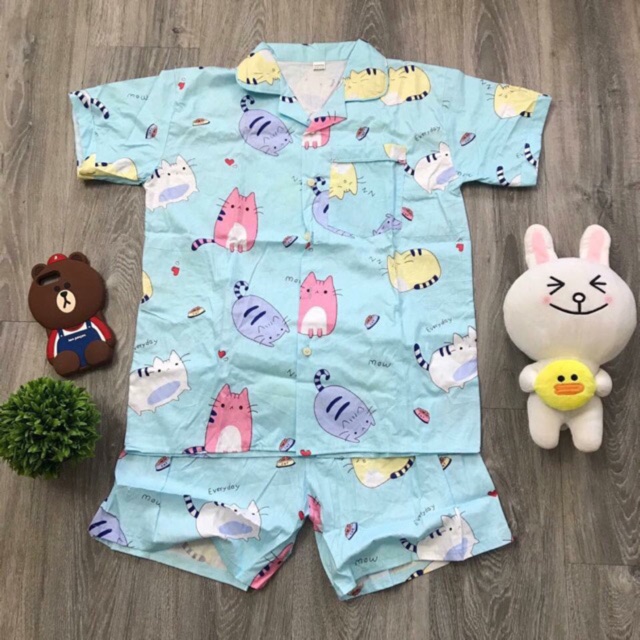 Bộ short kate thái