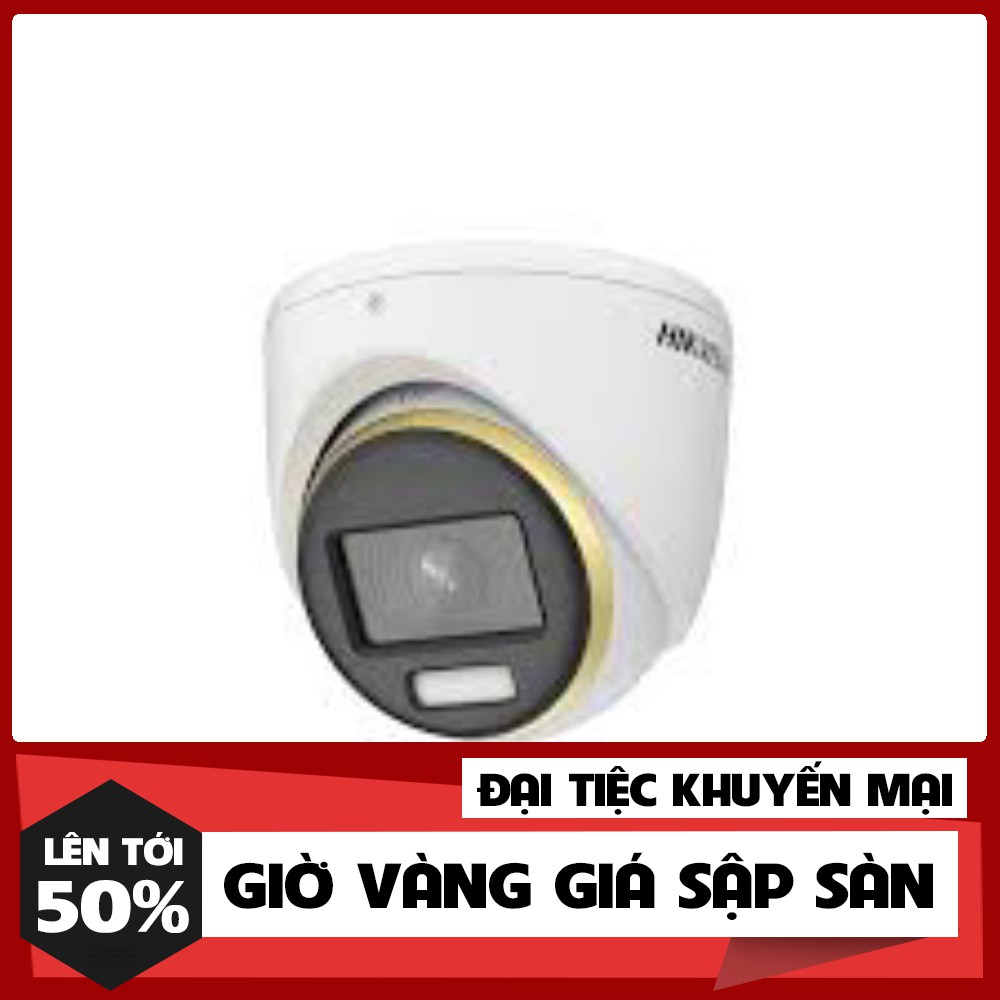 🍀 Camera Có màu ban đêm 24/7, Có mic Hikvision DS-2CE70DF3T-PFS 2.0 MP FullHD1080P  - Hàng chính hãng 100%.