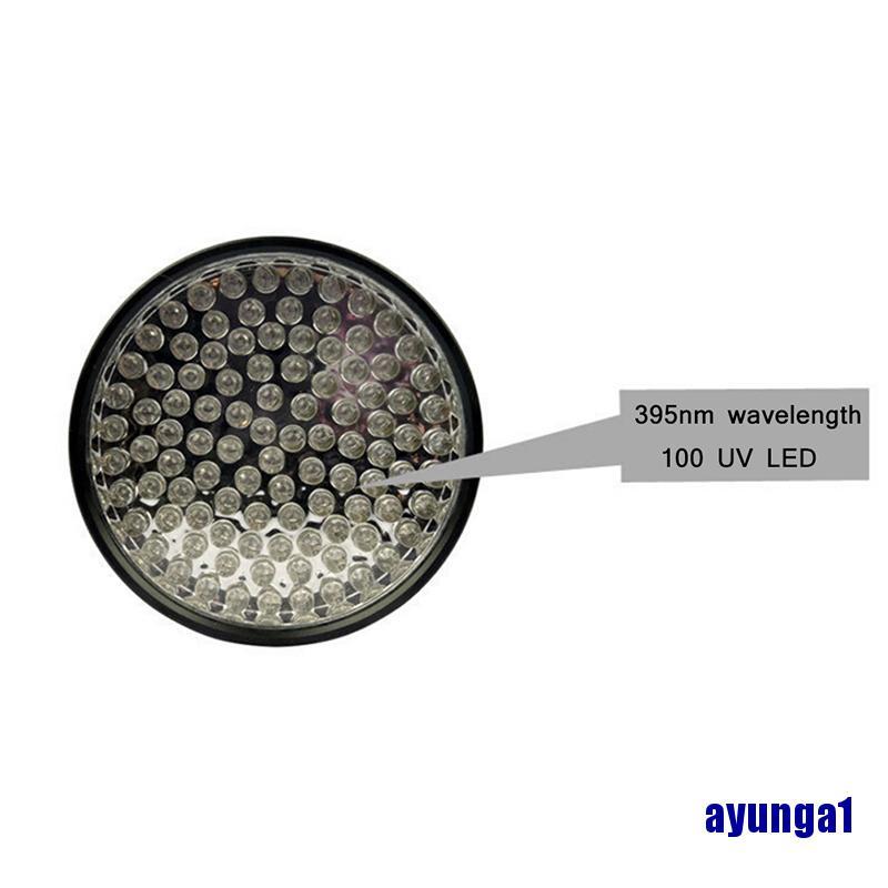 Đèn Pin Chiếu Tia Cực Tím Yunga1 Uv 100 Leds 395nm