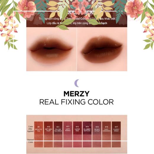 [FREESHIP] Son kem lì Merzy Dreamy Late Night Mellow Tint 4g cao cấp chính hãng | BigBuy360 - bigbuy360.vn