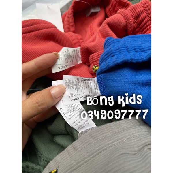 Quần Short Bé Trai Gân All Basic