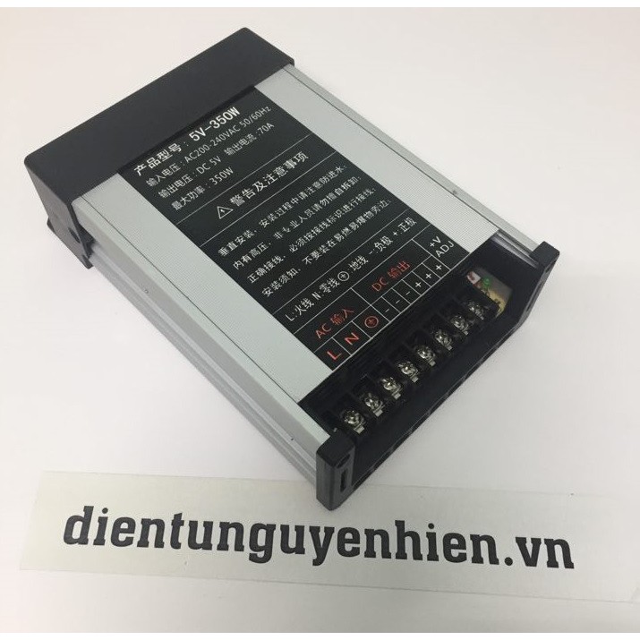 Nguồn tổ ong 5V 40A, 70A chống nước IP43
