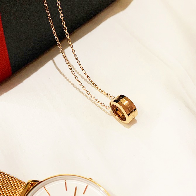 Dây Chuyền Daniel Wellington Elan Necklace Rose Gold DW Chính Hãng - OtisWatch