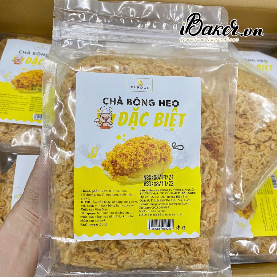 Chà bông heo xù đặc biệt BNFOOD